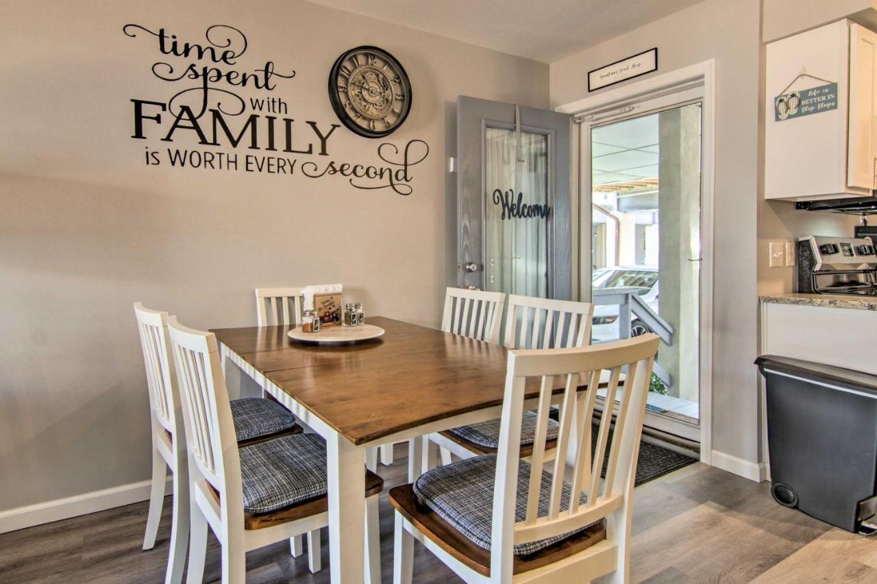 Airy Ocean City Condo On Canal Front With Deck! Eksteriør bilde