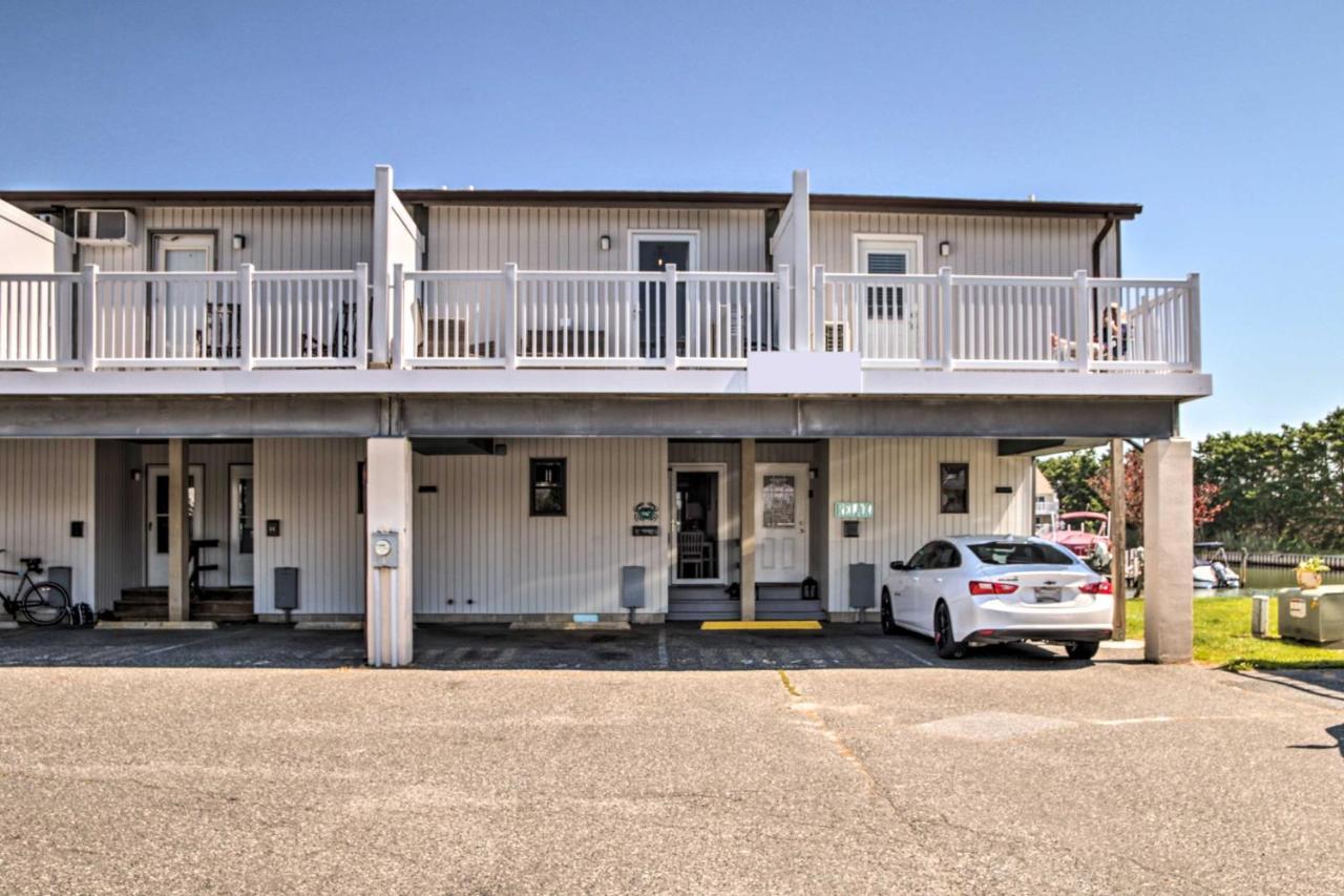 Airy Ocean City Condo On Canal Front With Deck! Eksteriør bilde